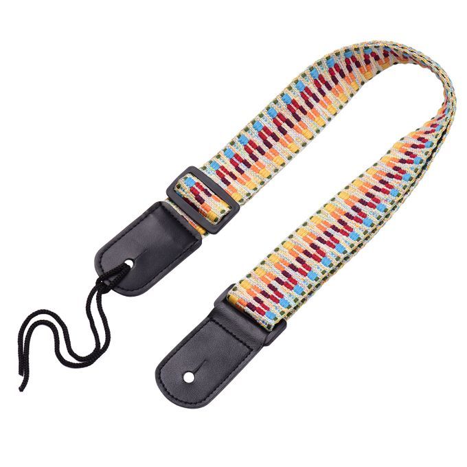Adjustable Ukulele Strap Soft Cotton Woven Shoulder Belt
