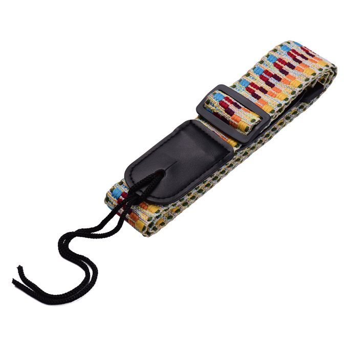 Adjustable Ukulele Strap Soft Cotton Woven Shoulder Belt