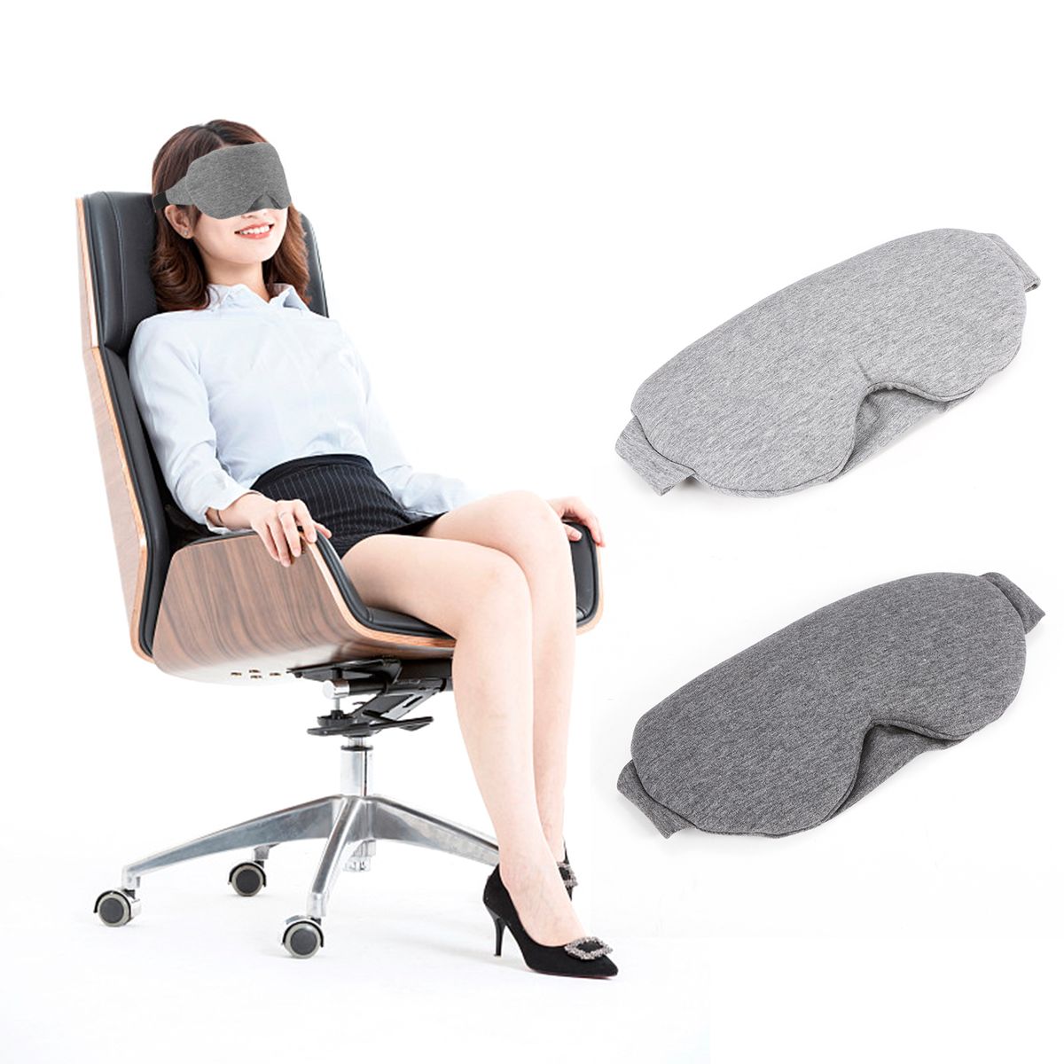 Cotton Sleep Eye Mask Light Blocking Sleep Mask Soft Eye