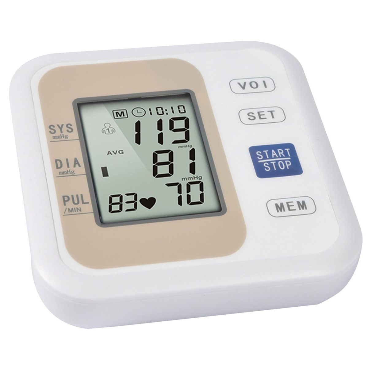 Arm Electronic Sphygmomanometer Pair 99 Group Memories Storage with Voice Broadcast