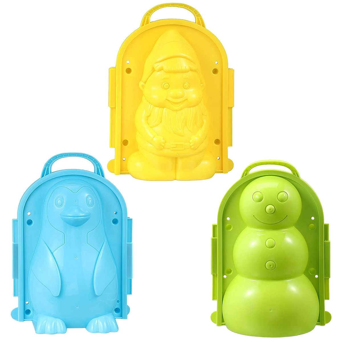 3Pcs Snowball Maker Toys For Kids Snow Fall Outdoor