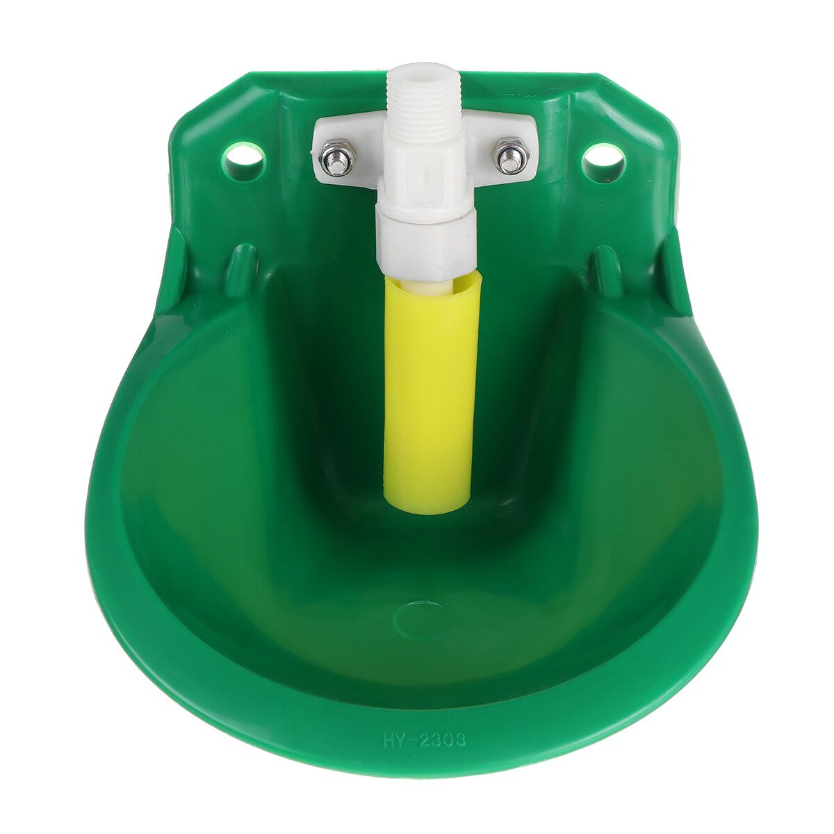 Plastic Automatic Water Drinker Waterer Bowl For Goat Sheep Pig Piglet Livestock Green