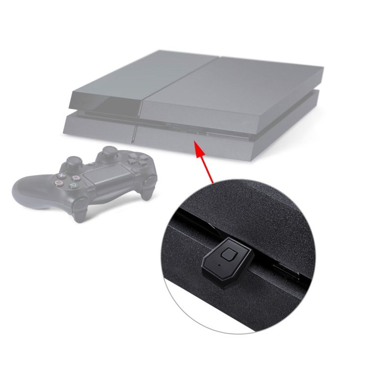 USB 4.0 Bluetooth Adapter Receiver For Sony PS4