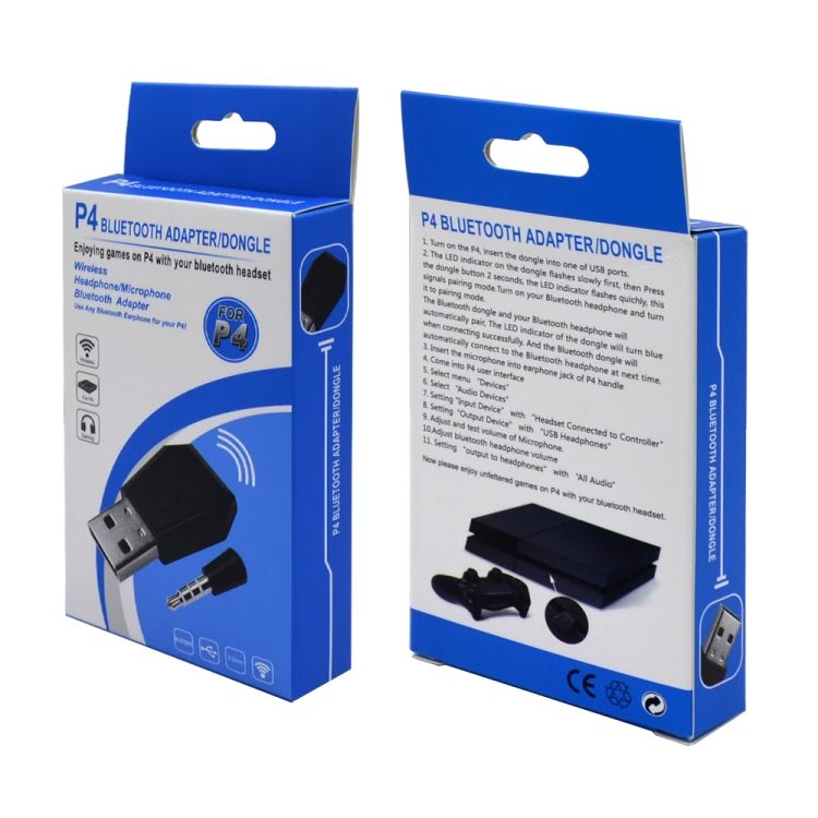USB 4.0 Bluetooth Adapter Receiver For Sony PS4