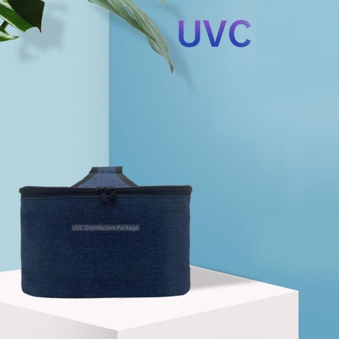 Portable UV Sterilizing Bag UVC Disinfection Bag USB Sterilizer Blue