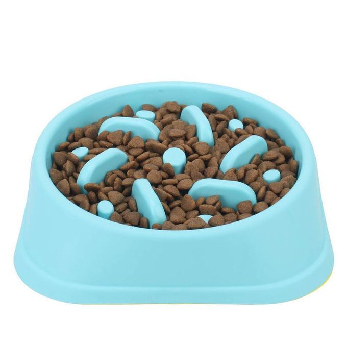 Onvenient Durable And Pra Ti Al  Onvenient Pet Single Bowl + Wooden Frame-gray