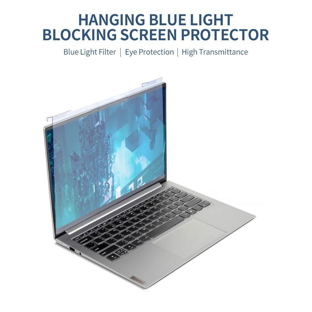 Laptop Screen Protector Hanging Blue Light Blocking Anti-UV High-transmittance Film for 17.3'' Laptop with 16:9 Aspect Ratio