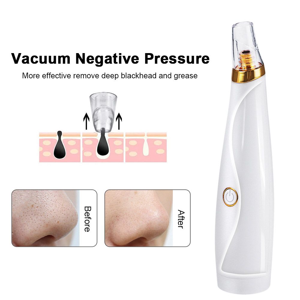 Blackhead Remover Pore Vacuum Pimple Extractor With Curved