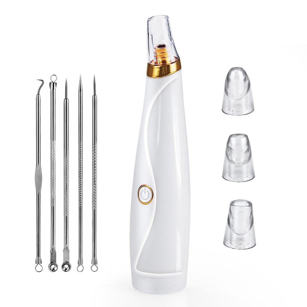Blackhead Remover Pore Vacuum Pimple Extractor With Curved