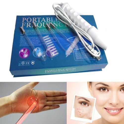 Portable High Frequency Facial Machine Wrinkle Beauty Device Skin Spot Remover