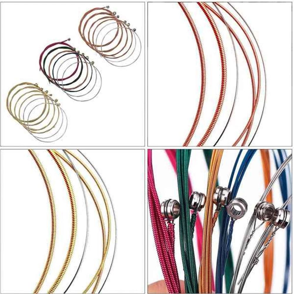Guitar Accessories Kit Acoustic Guitar Tools Strings Tuner
