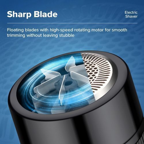 Mini Portable Traveling Waterproof USB Charging Electric Rotary Shavers Floating Wet And Dry Dual