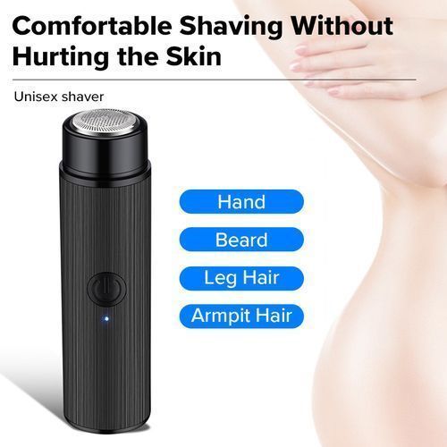 Mini Portable Traveling Waterproof USB Charging Electric Rotary Shavers Floating Wet And Dry Dual