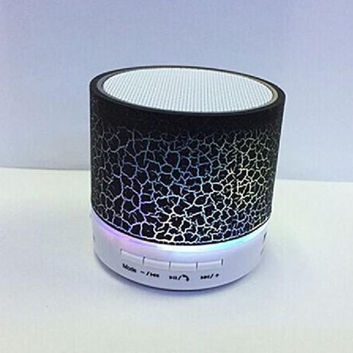 A9 Wireless Bluetooth Speaker With LED Mini Music Sound Box-Black