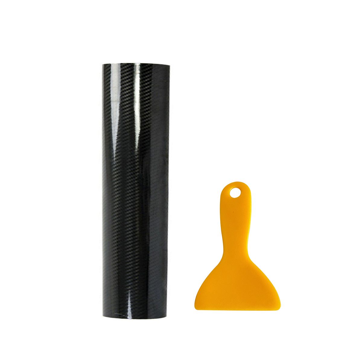 5D High Gloss Carbon Fiber Self Adhesive Film, Vinyl Wrap