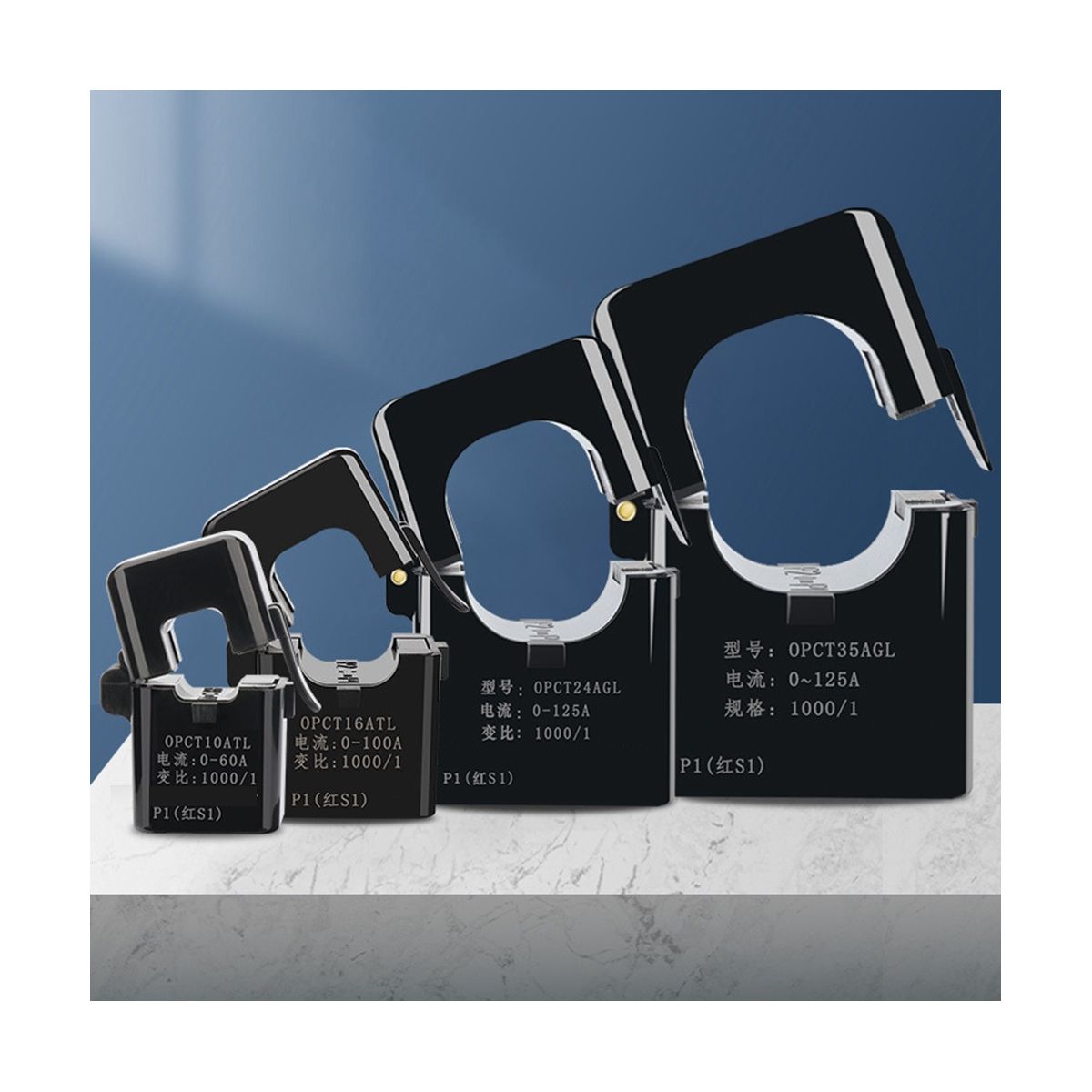 High Frequency Split Core Current Transformer OPCT16AL 30001 AC CT Clamp on Current Transformer