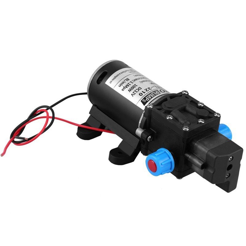 12V 100W High Pressure Self Priming Water Pump 160Psi 8Lpm