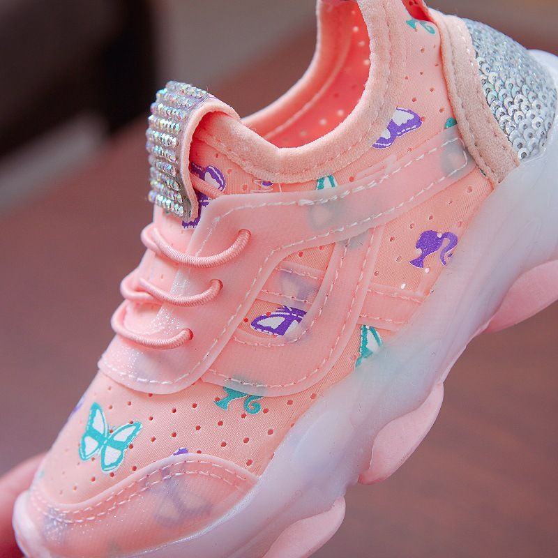 Kids Luminous Sneaker Shoes For Girl Child