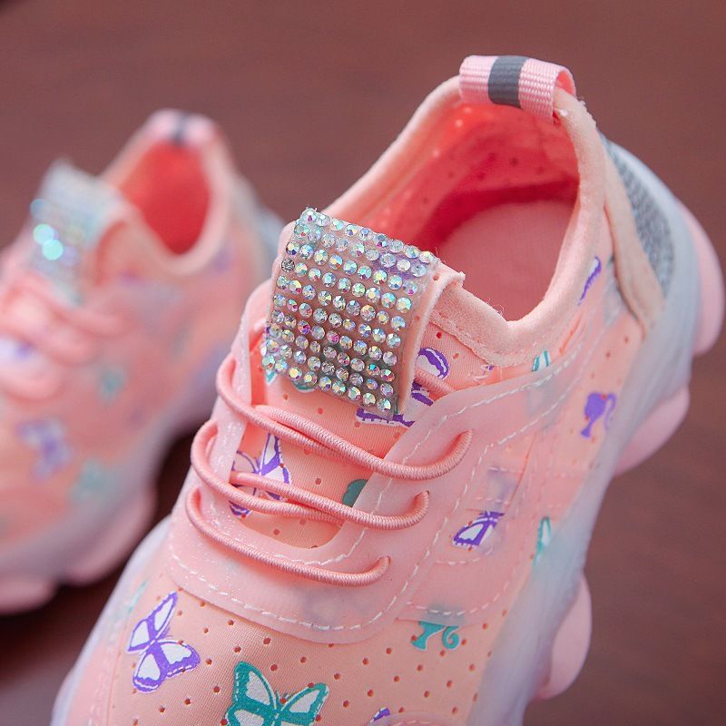 Kids Luminous Sneaker Shoes For Girl Child