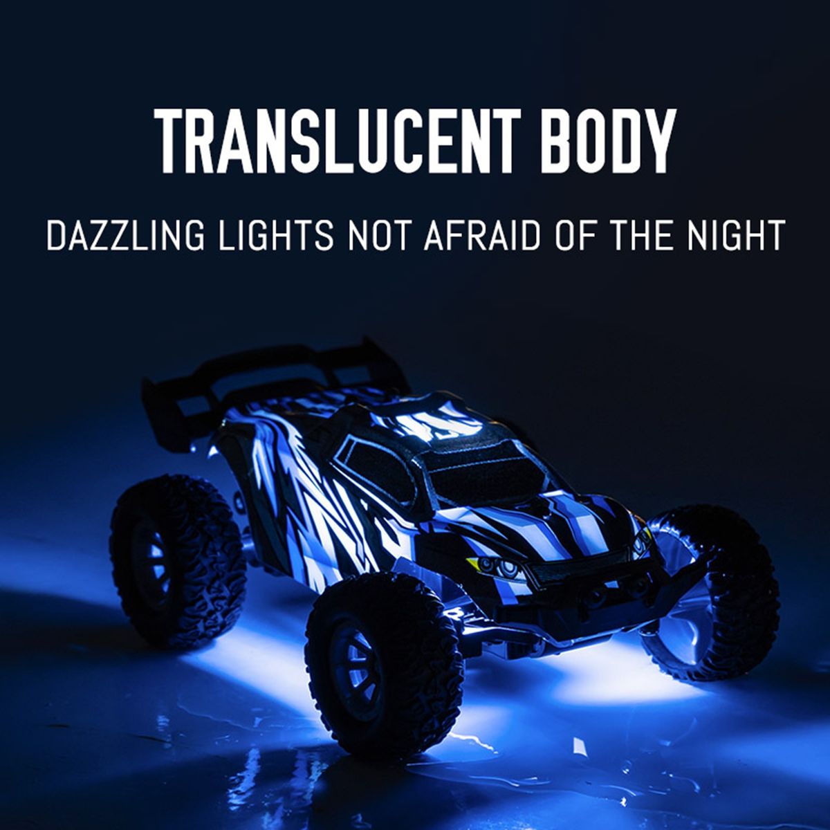1 Set RC Car Toy Remote Control Crawler Vehicle RC Car Toy Blue