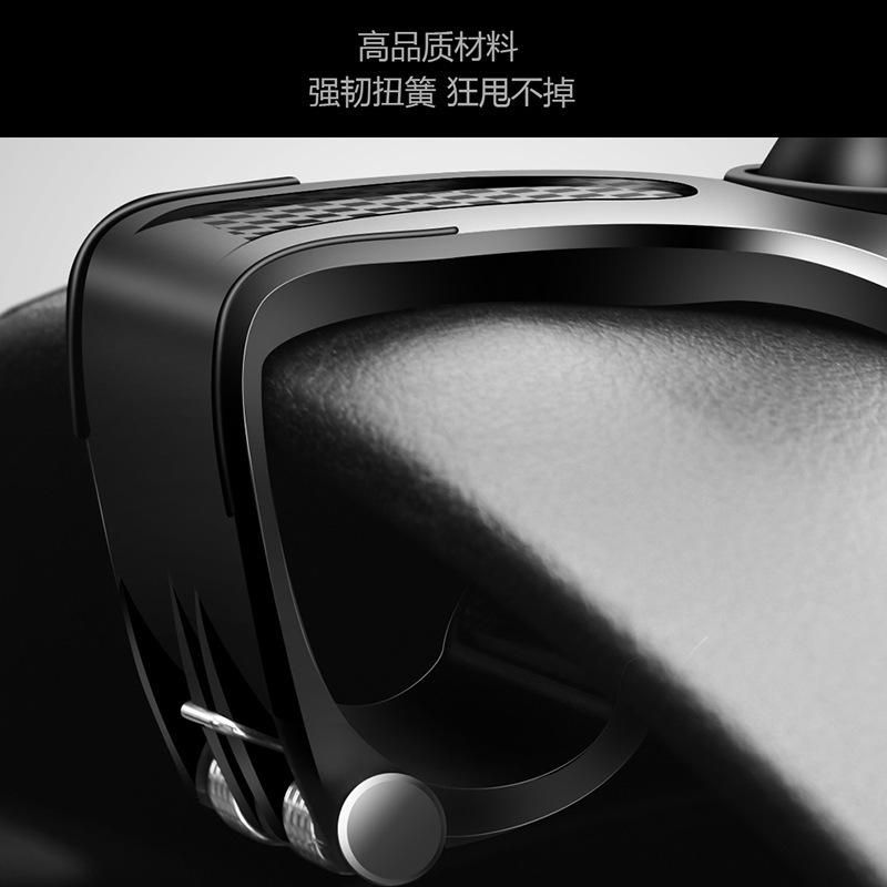 New factory direct supply instrument panel rearview mirror sun visor bracket instrument panel multi-function car mobile phone bracket 202-D bracket (black)