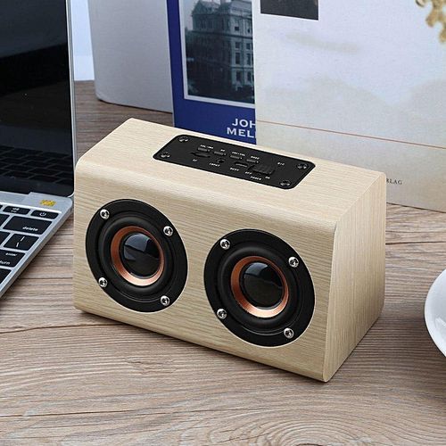 Bluetooth Speaker Dual Loudspeaker Shock Bass Hi-Fi Sound Stereo Wireless HT-S