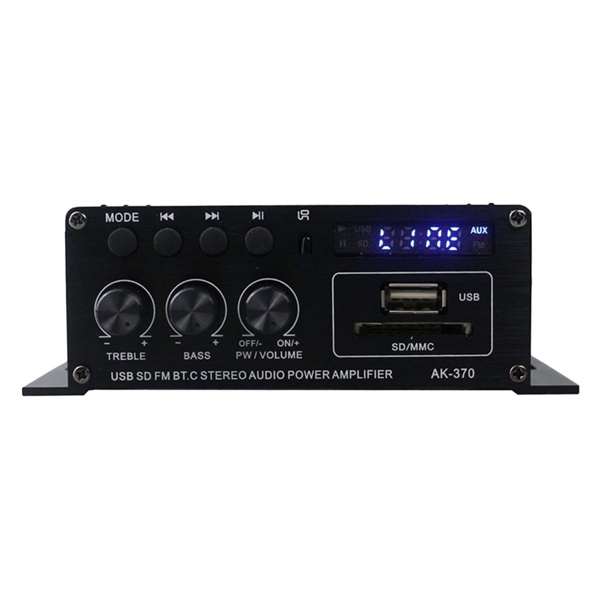 Power Amplifier With Remote Control Bluetooth Power