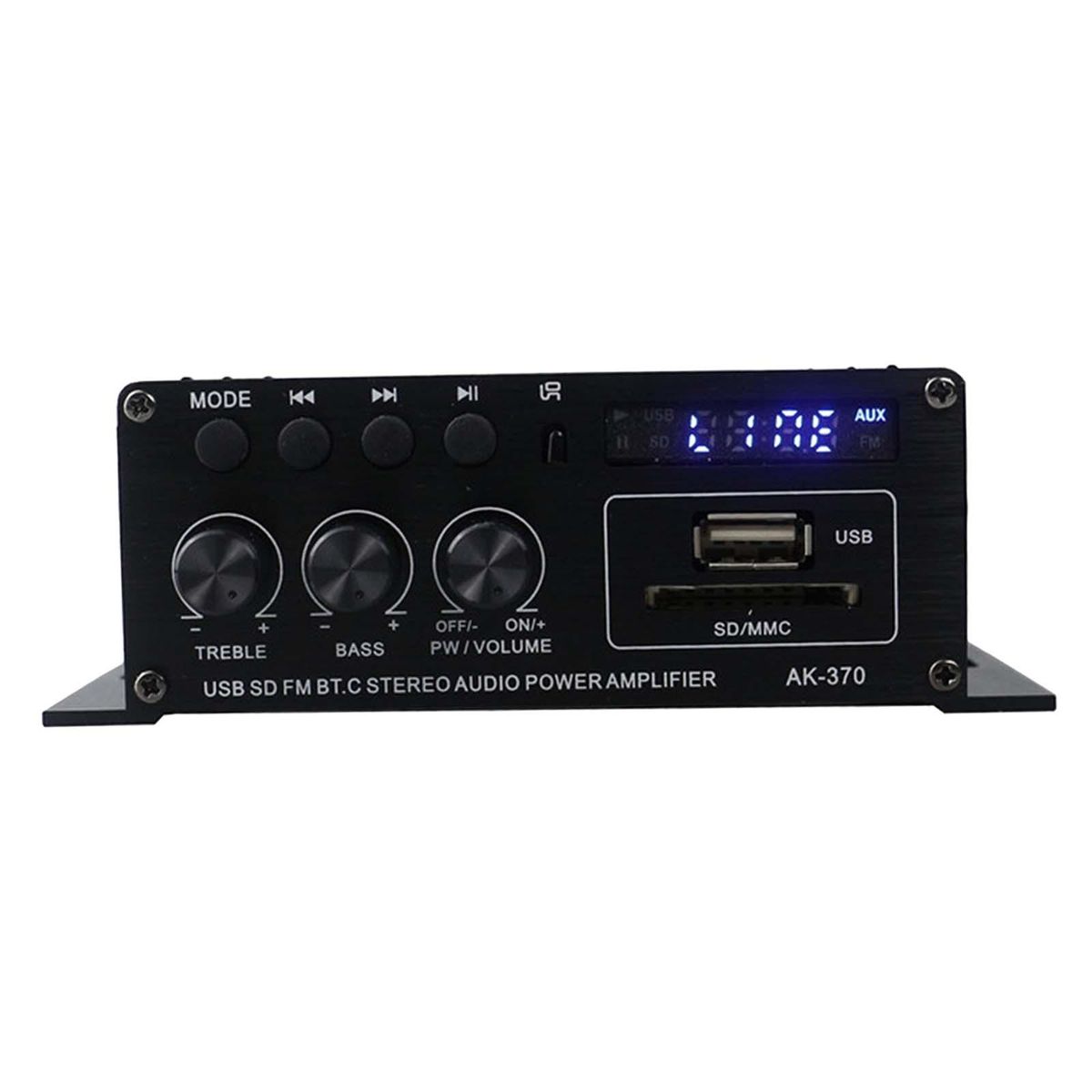 Power Amplifier With Remote Control Bluetooth Power
