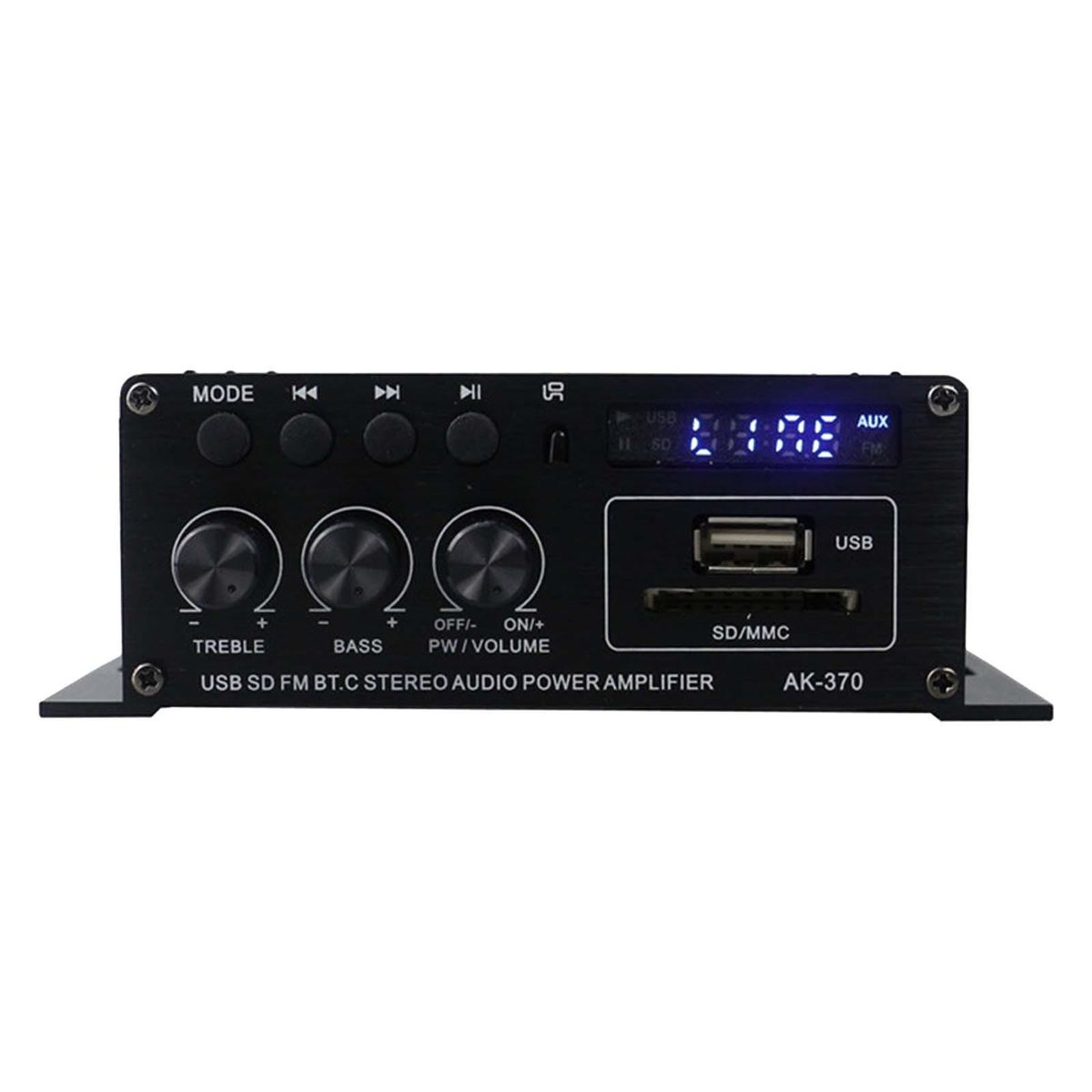 Power Amplifier With Remote Control Bluetooth Power