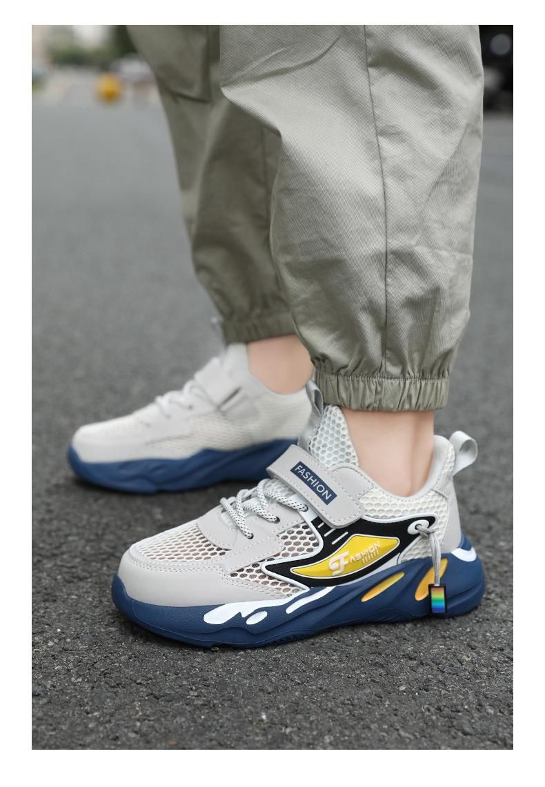 Boys' Sneakers Breathable Sneakers Running Shoes Blue