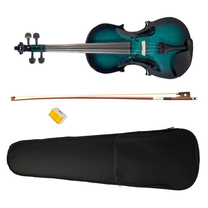 Wood Acoustic Violin 1/8 Violin Bow Case With Students Lovers Stage