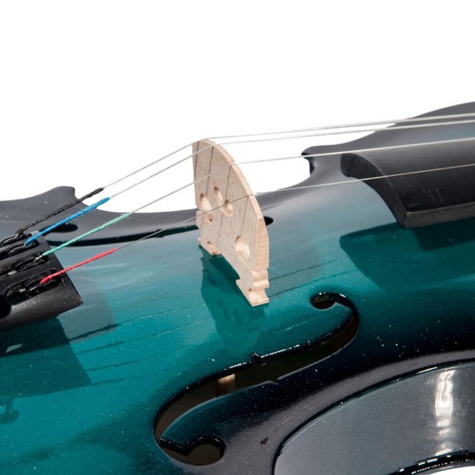 Wood Acoustic Violin 1/8 Violin Bow Case With Students Lovers Stage