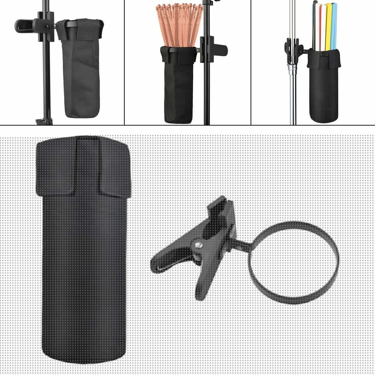 1Pcs Drum Stick Holder Drum Accessories With Clip