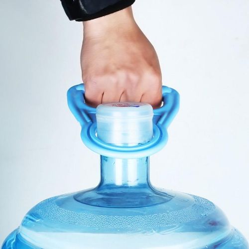 Water Dispenser Gallon Holder, Handle, Carrier Lifter - Blue