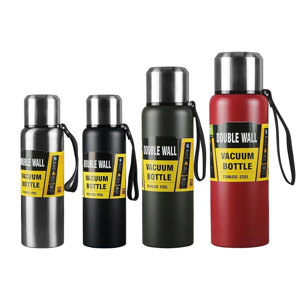 34oz Vacuum Insulated Wide Mouth Bottle Stainless Steel