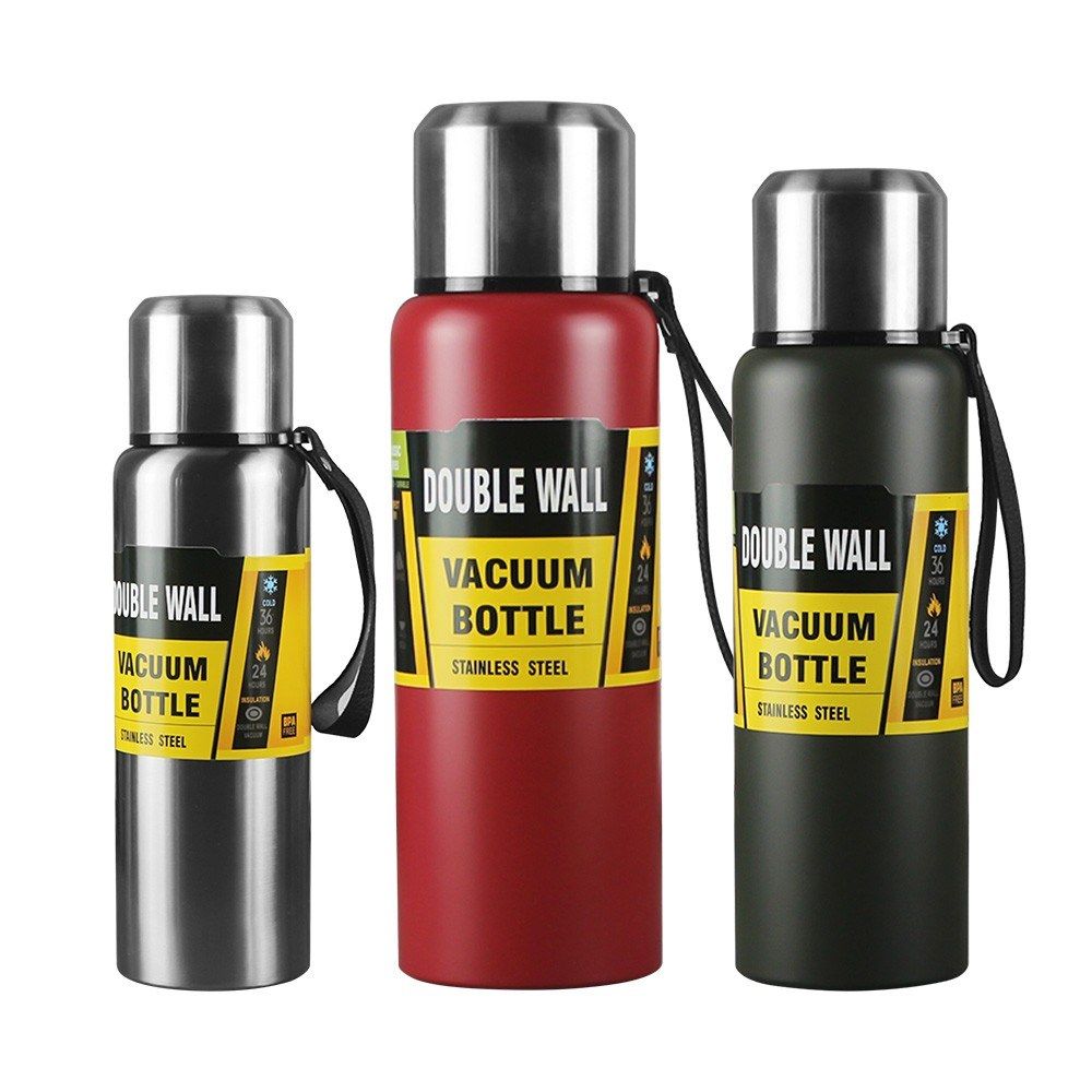 34oz Vacuum Insulated Wide Mouth Bottle Stainless Steel