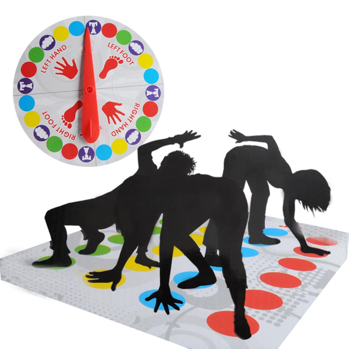 Classic Game Family Moves Board Game Parent-child Interactive Floor Game Birthday Party Games for Indoor and Outdoor Age 6+