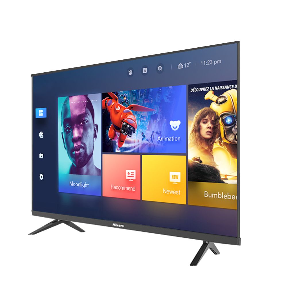 55'' Inch Frameless Android Smart 4K LED TV-Black+WALLMOUNT