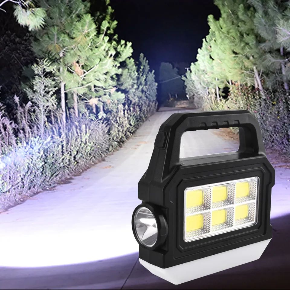Rechargeable Lamp Led Torchlight With Solar