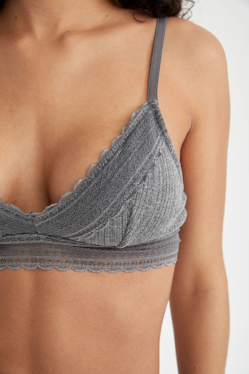 Woman Bralette - Anthracite