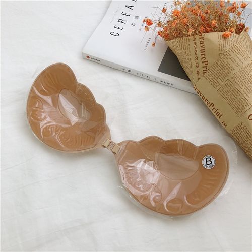 1 Pcs Lady Strapless Invisible Silicone Breast Patch Self Adhesive
