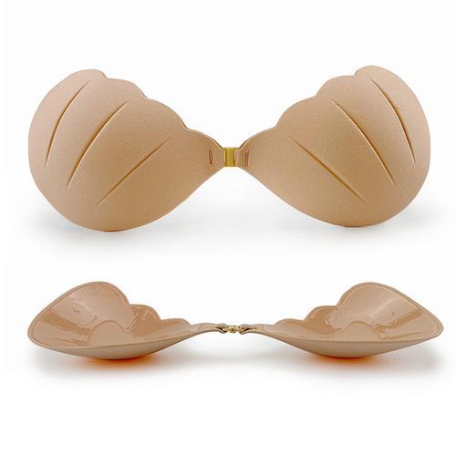 1 Pcs Lady Strapless Invisible Silicone Breast Patch Self Adhesive