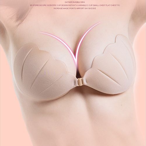 1 Pcs Lady Strapless Invisible Silicone Breast Patch Self Adhesive