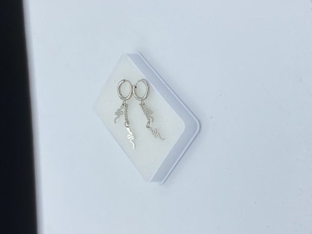 Circle Steel Drop Down Classic Men's Hoop Earrings