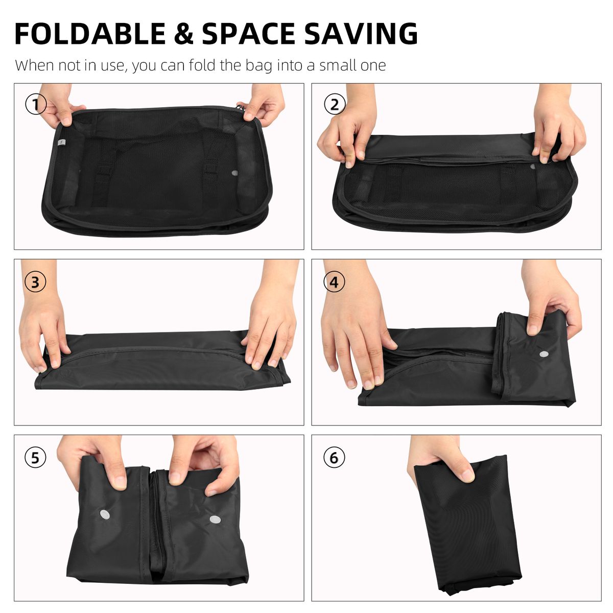 7PCS Packing Cubes Travel Packing Bags Luggage Organizers