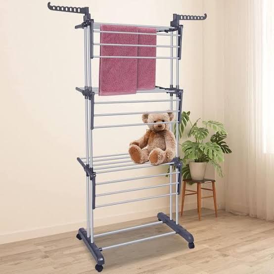 3 Layer  Baby Cloth Dryer Rack Indoor/Outdoor Hanger