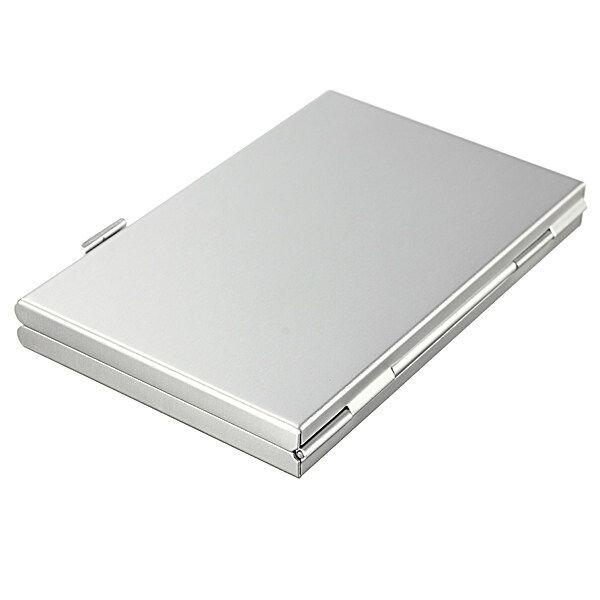 2PCS 12in1 Aluminum Hard Carry Case Memory Card Protect Holder Bag SD Micro TF Cover NEW