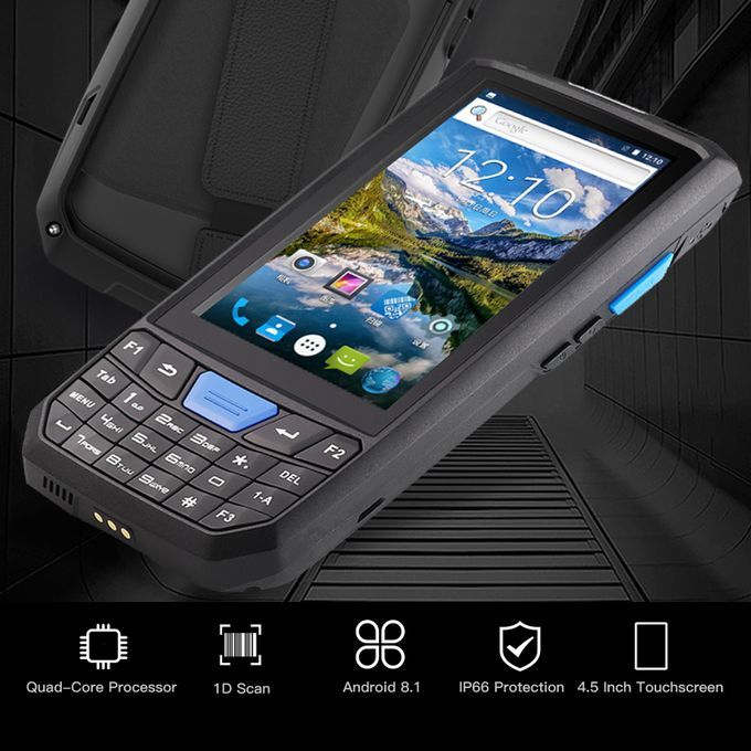 Android 8.1 PDA Handheld POS Terminal 1D Barcode Scanner