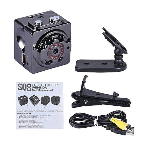 SQ8 HD 1080P 720P Sport Mini DV Camera Sepia Voice Video Recorder Infrared Digital Small Camera