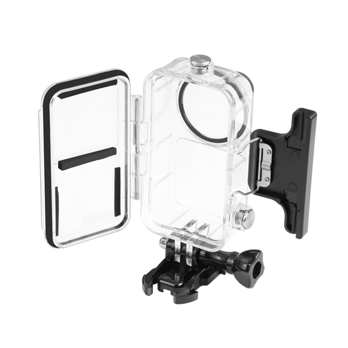 PULUZ 45m Waterproof Transparent Housing Diving Case Replacement for Action 2 Action Camera Diving Snorkeling